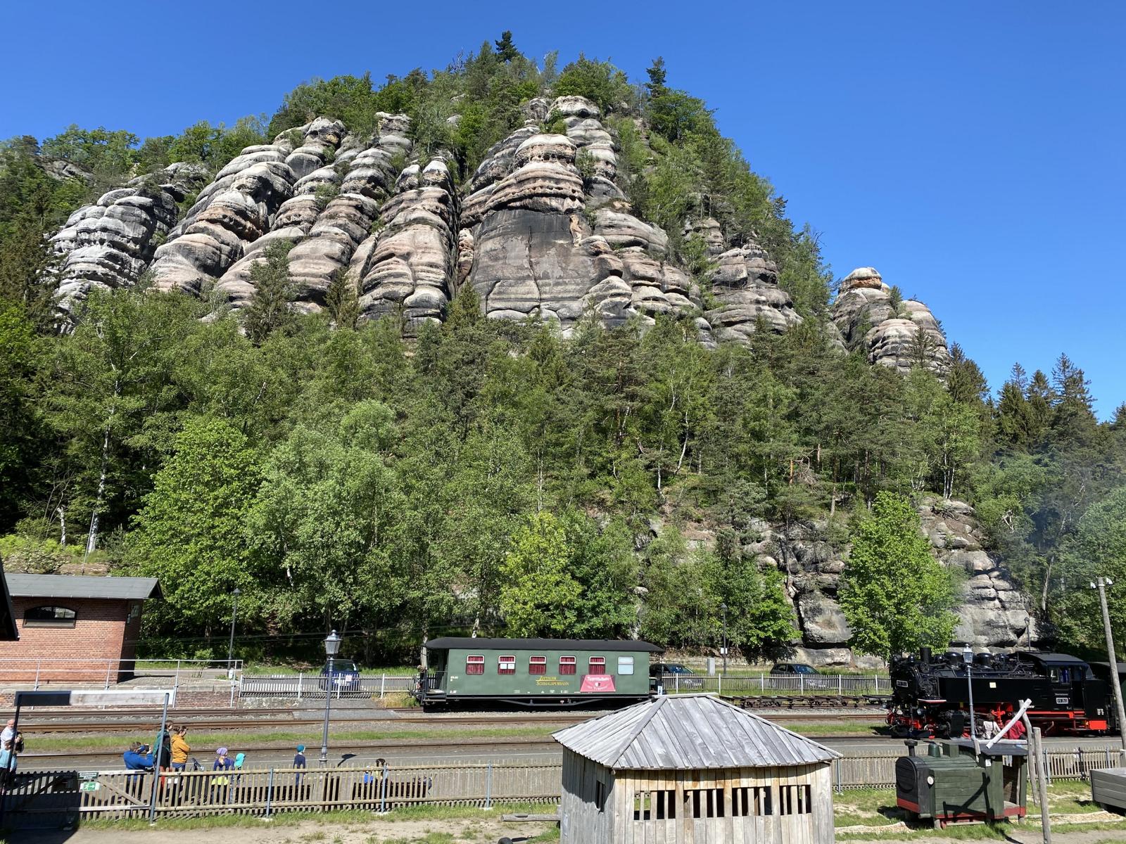 Zugeinfahrt